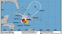 Melissa expected to rapidly intensify into major hurricane in the Caribbean