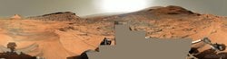 Curiosity'den 360 Derecelik Mars Panoraması