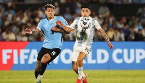 Argentina Edges Uruguay 1-0 In World Cup Qualifier