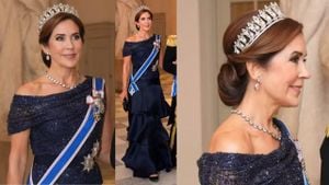 Queen Mary Shines With New Tiara At State Banquet