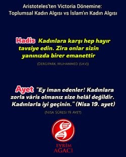 Aristoteles'ten Victoria Dönemine: Toplumsal Kadın Algısı vs İslam'ın Kadın Algısı
