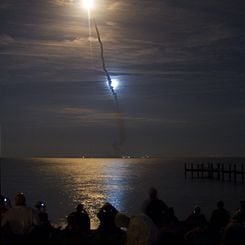 Endeavour in the Moon