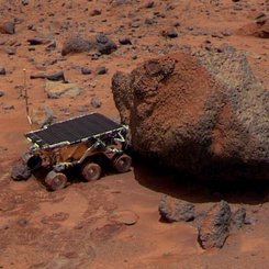 Mars Kayaları, Sojourner Yollarda