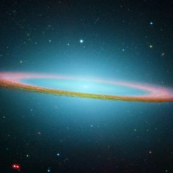 The Sombrero Galaxy in Infrared