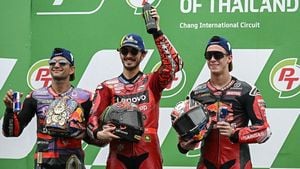 Márquez Takes Lead At The 2025 MotoGP Thailand Grand Prix