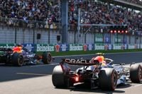 F1 2025 Chinese Grand Prix starting grid with penalties applied