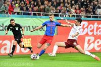 FCSB - Rapid 3-3. Spectacol în derby-ul primei etape din play-off