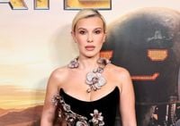 Millie Bobby Brown Stuns in Red Lacy Corset While Showing Off Cooking Skills