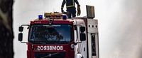Alertan de un incendio en una nave industrial en Güímar (Tenerife)