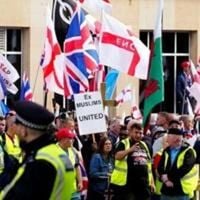 London police arrest nine after clashes at 110,000-strong far-right rally