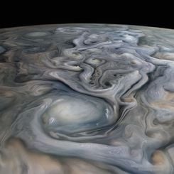 Juno'dan Jüpiter'in Girdapları