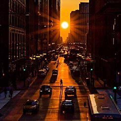 Chicagohenge: Ekinoksla Hizalanmış Bir Şehir