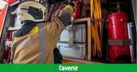 Une voiture fait une embardée à Autelbas, sortie de route à Aubange et deux hangars agricoles en feu à Hollange