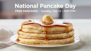 IHOP Celebrates National Pancake Day With Free Pancakes