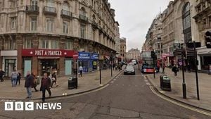Falling Masonry Injures Pedestrian In Central London