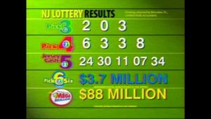 New Jersey Lottery Results For February 9, 2025