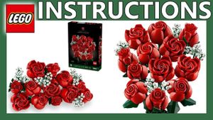 LEGO Rose Bouquets Transform Valentine's Day Gifts