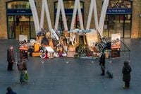 Fly-tipping display unveiled at London King’s Cross