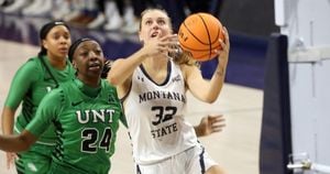 Montana State Women Dominate Rivals, Cal And Virginia Suffer Losses