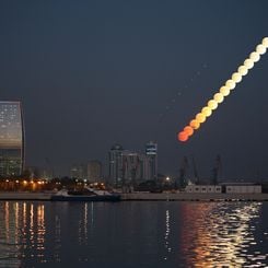 Baku Moonrise