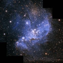 NGC 346 in the Small Magellanic Cloud