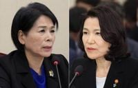 최민희·이진숙 고성 말다툼…
