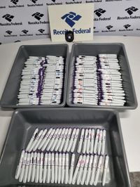 Viajante detido no aeroporto do Recife com carga de Mounjaro valendo R$ 1 milhão