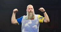 Andreas Harrysson makes darts career revelation after Ally Pally surge
