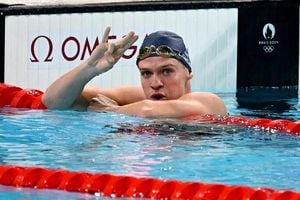 Léon Marchand Returns To Competition In Fort Lauderdale