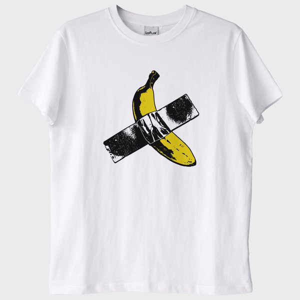 "Taped Banana": Modern Sanat T-Shirt