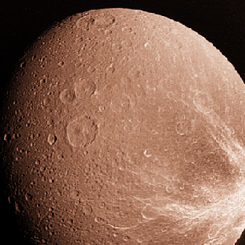 Saturn's Moon Dione