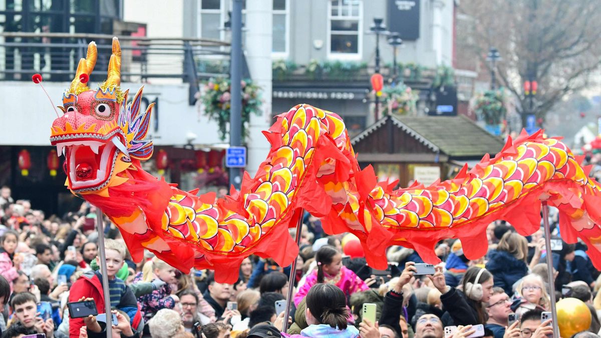 Lunar New Year Celebrates Arrival Of Year Of The Wood Serpent The