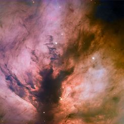 Flame Nebula Close-Up