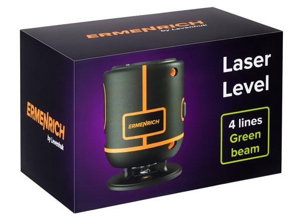 Ermenrich PLUS LN20 Lazer Terazi, siyah