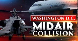 Deadly Airplane And Helicopter Collision Shakes Washington D.C.