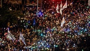 Supporters Rally Against Impeachment Of President Yoon Suk-yeol