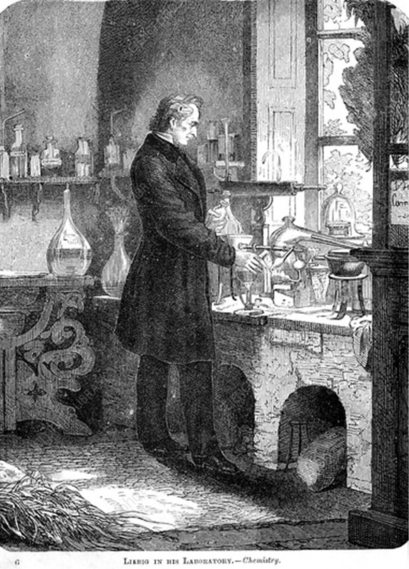 Liebig in His Laboratory