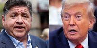 Illinois Gov. Pritzker Fires A Fat Taunt At Trump In Escalating Beef