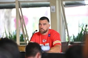 Travis Kelce Slapped By Teair Tart In NFL Season Opener Drama