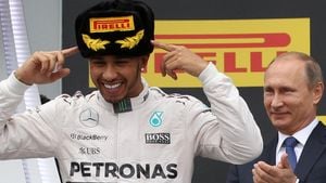 Lewis Hamilton's Unforgettable Encounters With Vladimir Putin