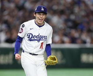 Dodgers Defeat Cubs 6-3 In Sasaki's Major League Debut