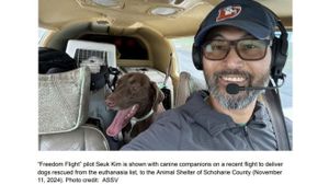 Pilot's Legacy Lives On Through Dog Rescues