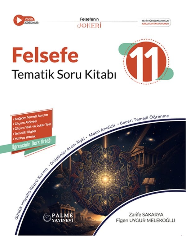PALME 11.SINIF JOKER FELSEFE TEMATİK SORU KİTABI