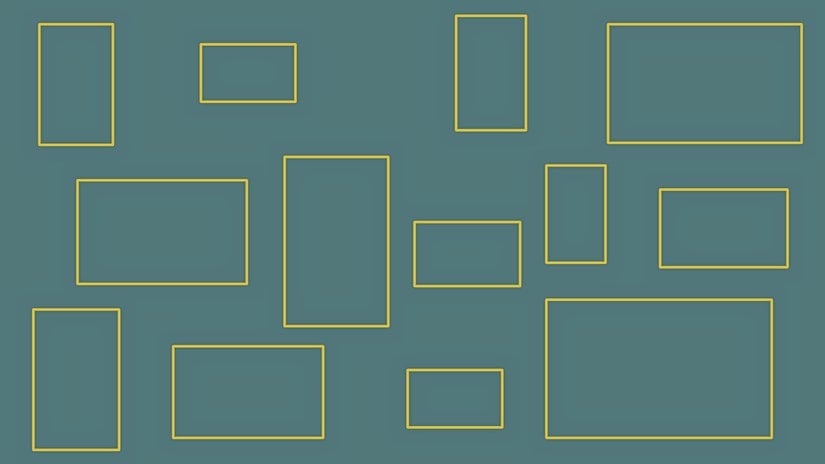 Bu dikdörtgenlerden hangisi en estetik olanı?