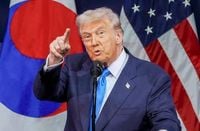 Trump says will sue BBC for up to 5 billion dollars over video edit