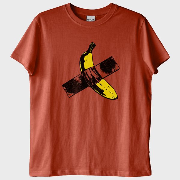 "Taped Banana": Modern Sanat T-Shirt