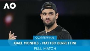 Matteo Berrettini Faces Gael Monfils At Dubai ATP 500