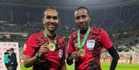 طاقم تحكيم سوداني يدير نهائي أبطال أفريقيا بين صن داونز الجنوب أفريقي وبيراميدز المصري