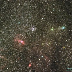  Comet Lemmon and the Deep Sky 