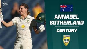 Annabel Sutherland Makes History With Test Century At MCG